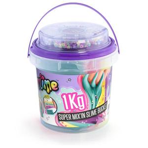 Galetusa cu slime si decoratiuni, So Slime DIY, Super Mix, 1 kg imagine