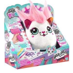 Jucarie de plus de colorat, Airbrush Plush, Hair-iffic Squishy imagine