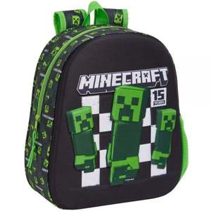 Rucsac 3D, Safta, Minecraft, 27 x 33 x 10 cm imagine