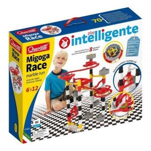 Joc de construcție educativ Migoga Race Marble Run, 6-12 ani, Quercetti Q06560 imagine
