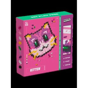 Puzzle pe numere Plus-Plus, 500 piese, Pisicuta imagine
