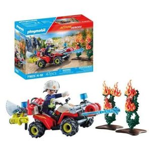 Playmobil - ATV de pompieri Playmobil imagine