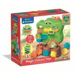 Clementoni - Joc educativ de logica copacel cu bile din plastic reciclat imagine
