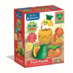 Clementoni - Joc educativ de logica fructe colorate din plastic reciclat imagine