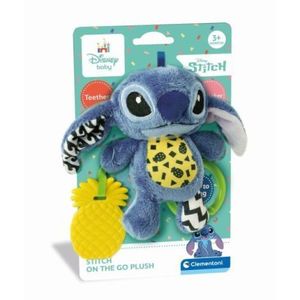 Clementoni - Jucarie senzoriala plus Disney Stitch cu zornaitoare pentru dezvoltarea simturilor imagine