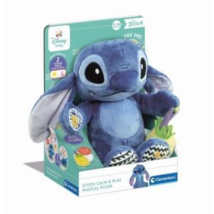 Clementoni - Jucarie educationala plus muzical Stitch ce contribuie la dezvoltarea multisenzoriala imagine