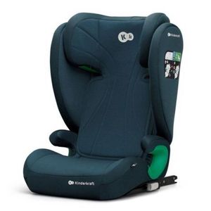 Scaun Auto Kinderkraft Junior Fix2, I-size 100-150 Cm, Harbor Blue imagine