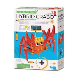 Kit constructie Crab robot hibrid, Stiinta Verde - Green Science imagine