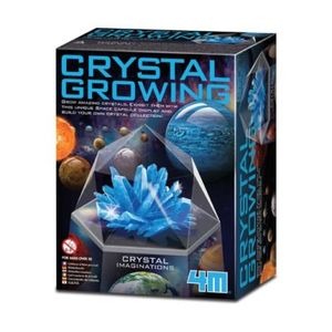 Set experimente de crescut Cristale, albastru imagine