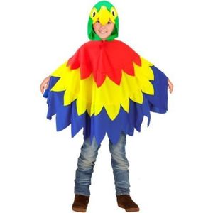 Costum poncho papagal imagine