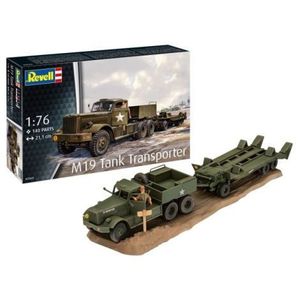 Macheta militara m19 tank transporter imagine