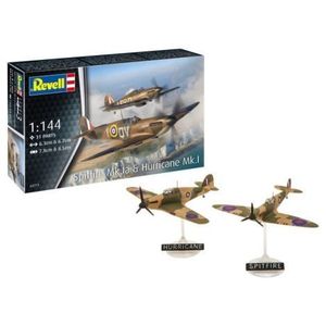 Aeromodel supermarine spitfire mk.ia & hawker hurricane mk.i imagine