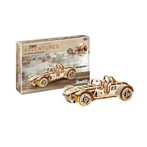 Lume miniaturala de lemn roadster imagine