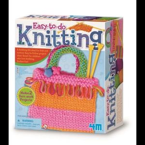 Kit de tricotat pentru copii, usor de facut imagine