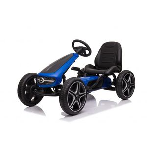 Kart cu pedale Go Kart, albastru imagine