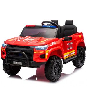Masinuta electrica pentru 2 copii Kinderauto FirePatrol, 3-6 ani, 4x4, 800W, 24V, echipata premium, rosie imagine