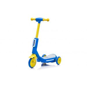 Trotineta electrica cu aburi si lumini pentru copii, cu 3 roti, stabila, Kinderauto Aquamist, 30W, 6V 4.5Ah, albastra imagine