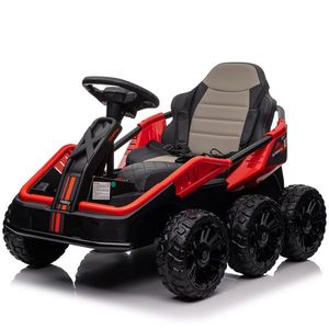 UTV electric pentru 2 copii Kinderauto MoonRider 6x6 180W 24V premium, rosu imagine