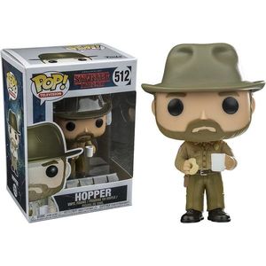 Figurina - Stranger Things - Hopper with Donut | Funko imagine