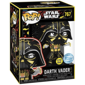 Figurina - Funko Pop! Star Wars: Darth Vader Retro (Glow in the Dark) | Funko imagine