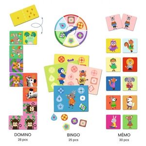 Joc de memorie - Bingo Domino | Djeco imagine