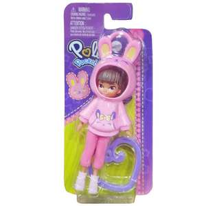 Papusa cu hanorac animalut, Polly Pocket, HRD63 imagine