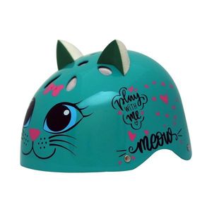 Casca de protectie, Street Jam, Kitty Cat, Marimea S, Verde imagine