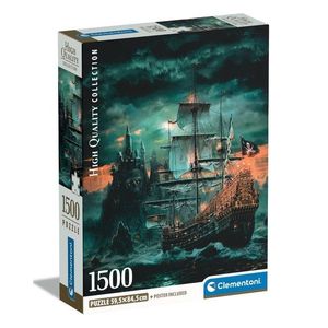 Puzzle Clementoni, Corabie de pirati, 1500 piese imagine