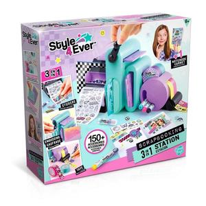 Set de creatie 3 In 1, Style 4 Ever, Scrapbooking, 150 accesorii imagine