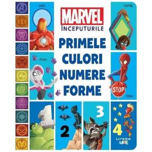 Marvel inceputurile, Primele culori, numere, Forme imagine