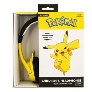 Casti audio cu fir, OTL, On-ear, Pokemon Pikachu imagine