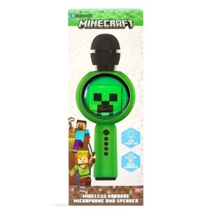 Microfon wireless cu speaker, OTL, Minecraft Creeper imagine