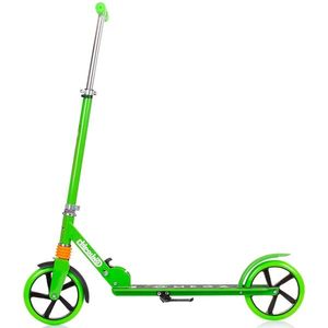 Trotineta pliabila Chipolino Omega Green cu ghidon reglabil, cadru din aluminiu, baza anti-alunecare, cric, greutate admisa 100 kg imagine