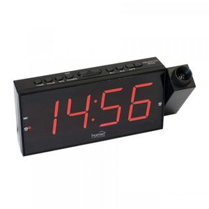 Ceas digital cu proiector led, alarma, afisaj caractere mari, home imagine