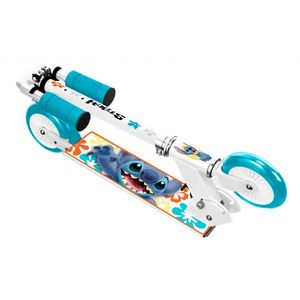 Trotineta pliabila Stamp Stitch cu 2 roti, ghidon reglabil, platforma antiderapanta imagine