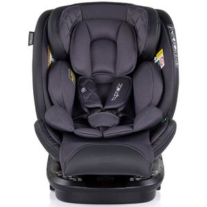 Scaun auto Chipolino Hypnotic Anthracite I-Size 40-150 cm cu sistem Isofix, Top tether, Sezut rotativ imagine