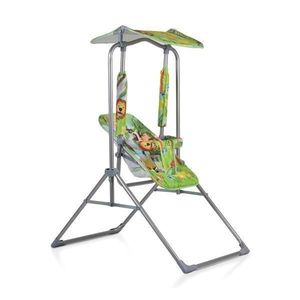 Leagan de gradina cu parasolar Moni Funny Verde imagine