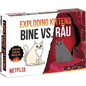 Joc de societate: Exploding Kittens. Bine vs. Rau imagine