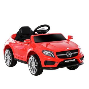 HOMCOM Mașină Electrică pentru Copii, Mercedes GLA Electric pentru Copii 3+ ani, cu Telecomandă, Faruri și Muzică, 100x58x46 cm, Roșie | Aosom Romania imagine