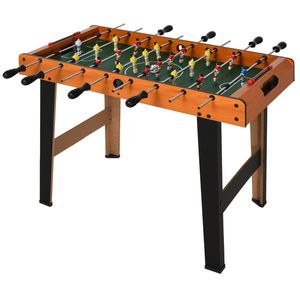 HOMCOM Joc de fotbal de masa cu 22 jucatori si accesorii incluse 84.5 x 40 x 62 cm | Aosom Romania imagine