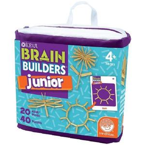 Keva Brain Builders Junior - Joc Logic De Lemn imagine