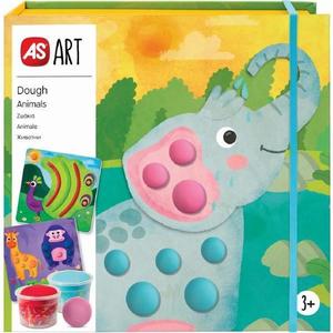 Set 7 borcanase de plastilina. Animale imagine