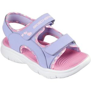 Sandale copii Skechers Flex Splash - Heart 303049L-LVLP, 27, Mov imagine