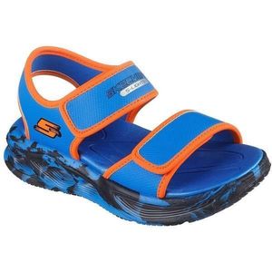 Sandale copii Skechers S Lights-sola Glow S 407032L-BLOR, 28, Albastru imagine