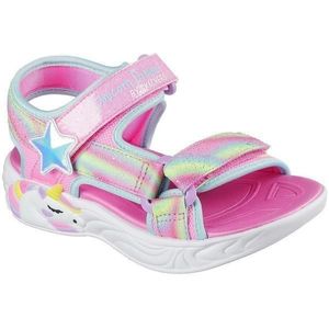 Sandale copii Skechers Unicorn Dreams 303107L-PKMT, 31, Roz imagine