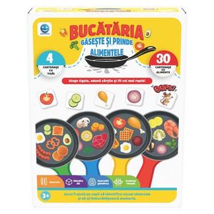 Joc educativ, Smile Games, Bucataria - gaseste si prinde alimentele imagine