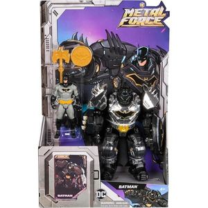 Set figurina cu armura, Dc Universe, Batman Metal Force, 15 cm, 6071723 imagine