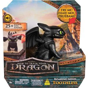 Figurina cu efecte sonore, DreamWorks Dragons, Roaring Minis, Toothless, 6074239 imagine