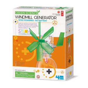 Kit constructie generator eolian, 4M, Stiinta verde imagine