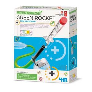 Kit constructie racheta ecologica, 4M, Stiinta verde imagine